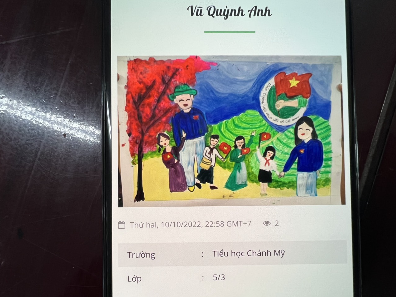 Tham gia hội Thi vẽ tranh tuyên truyền nghị quyết đại hội Đoàn Toàn Quốc