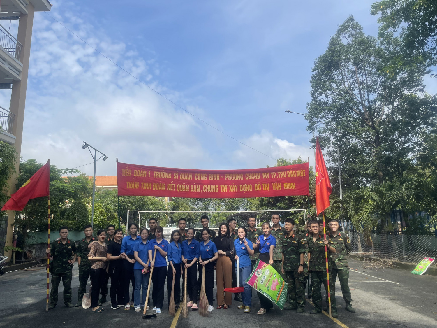 Tổng vệ sinh đón năm học mới 2023-2024