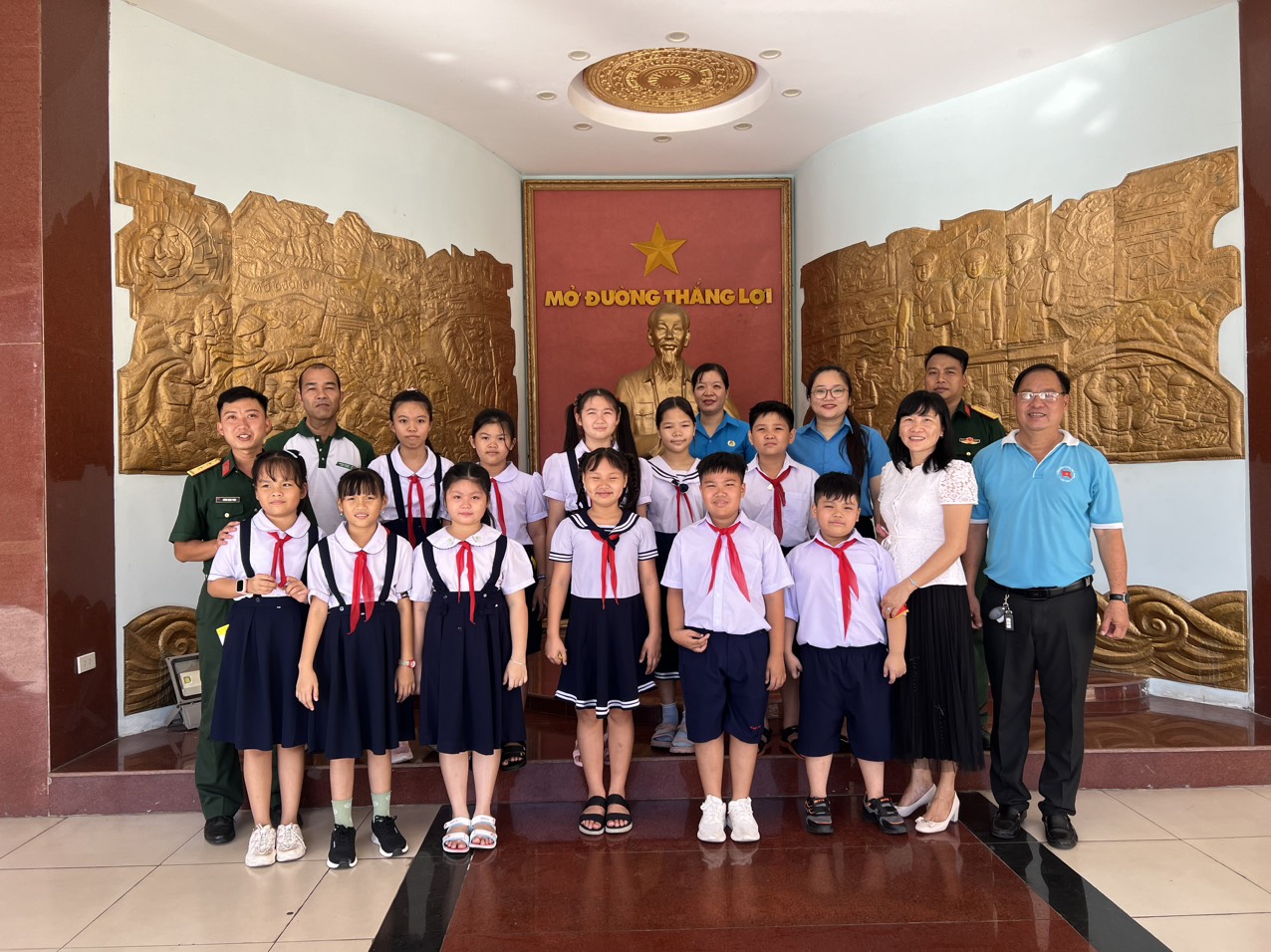 KỈ NIỆM 79 NĂM NGÀY HỘI QUỐC PHÒNG TOÀN DÂN 22/12 CHƯƠNG TRÌNH VỀ NGUỒN “TÌM ĐỊA CHỈ ĐỎ" CÔNG TÁC TRẦN QUỐC TOẢN  LIÊN ĐỘI TIỂU HỌC CHÁNH MỸ