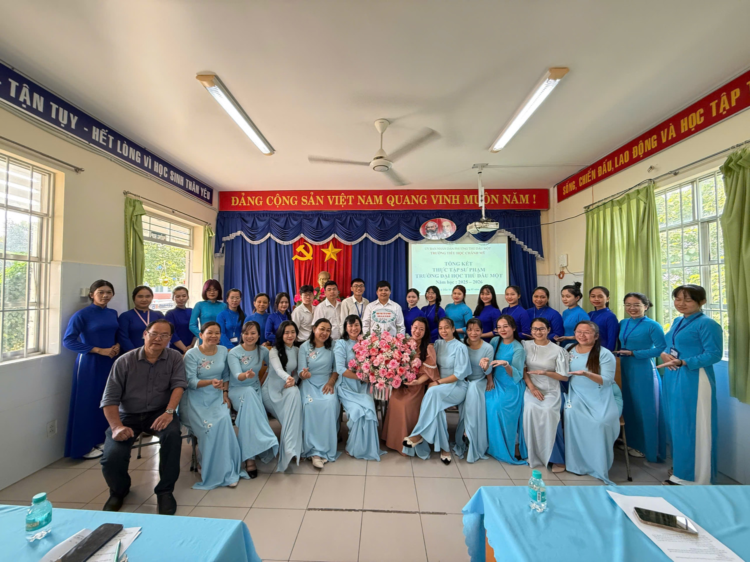 TRƯỜNG TIỂU HỌC CHÁNH MỸ TỔNG KẾT  ĐOÀN SINH VIÊN THỰC TẬP NĂM 2- HỆ ĐẠI HỌC