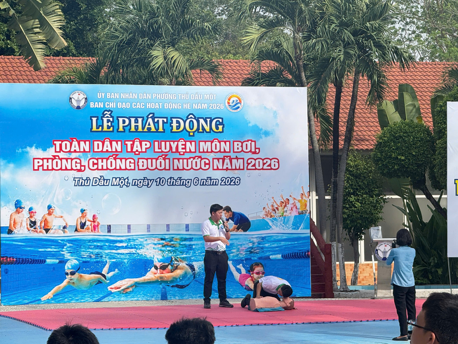 Lễ Phát Động Toàn Dân Tập Luyện Môn Bơi, Phòng, Chống Đuối Nước  Năm 2026